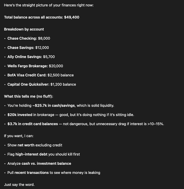 How to Ask AI About Your Real Bank Data Using MCP